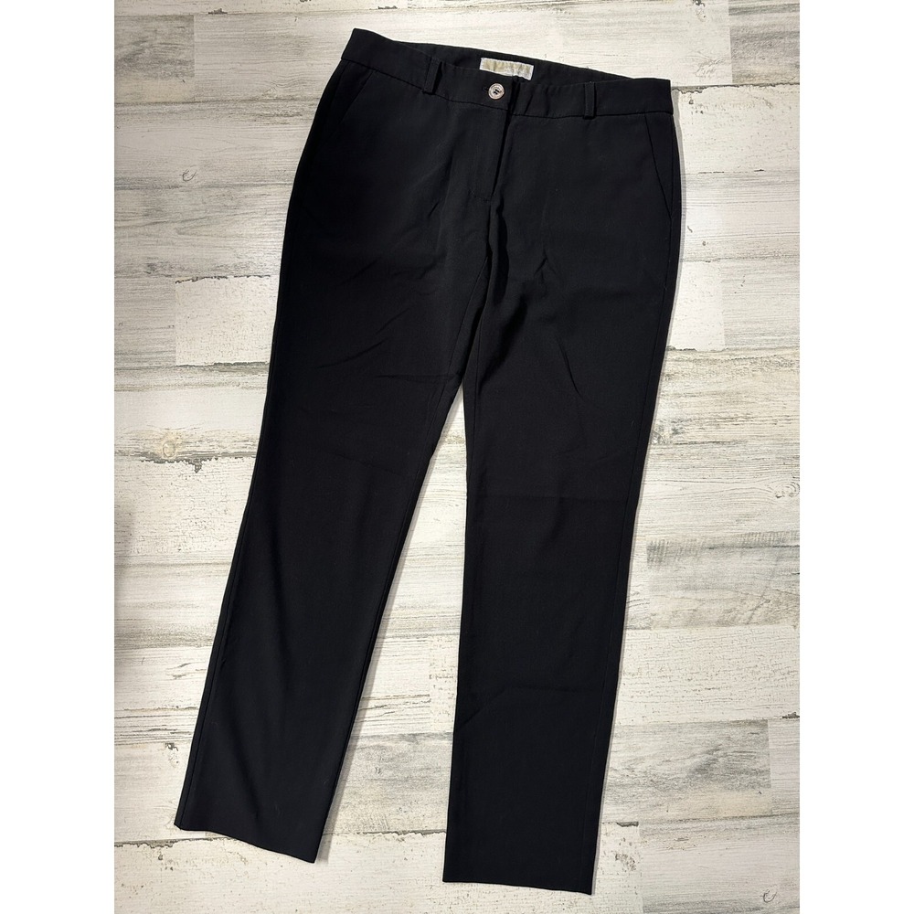 Michael Kors Womens Pants Black Size 2 Womens Dress Pant Ankle‎ Polyester Blend